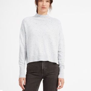Everlane Cashmere Crop Mockneck Sweater S